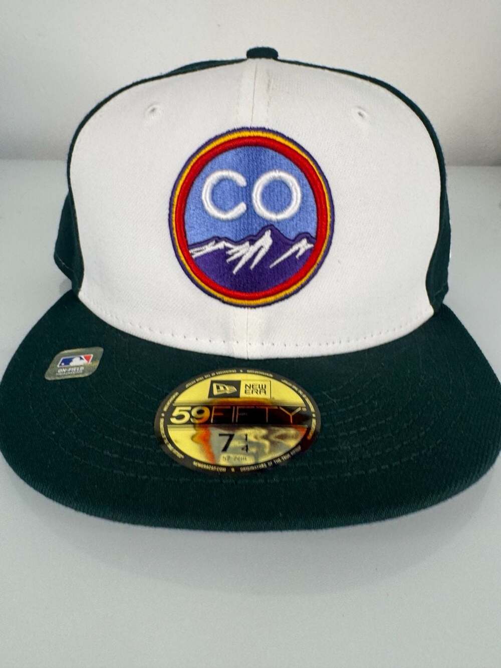 New Era Colorado Rockies 2022 City Connect 59FIFTY Fitted Hat Size 7 1/4
